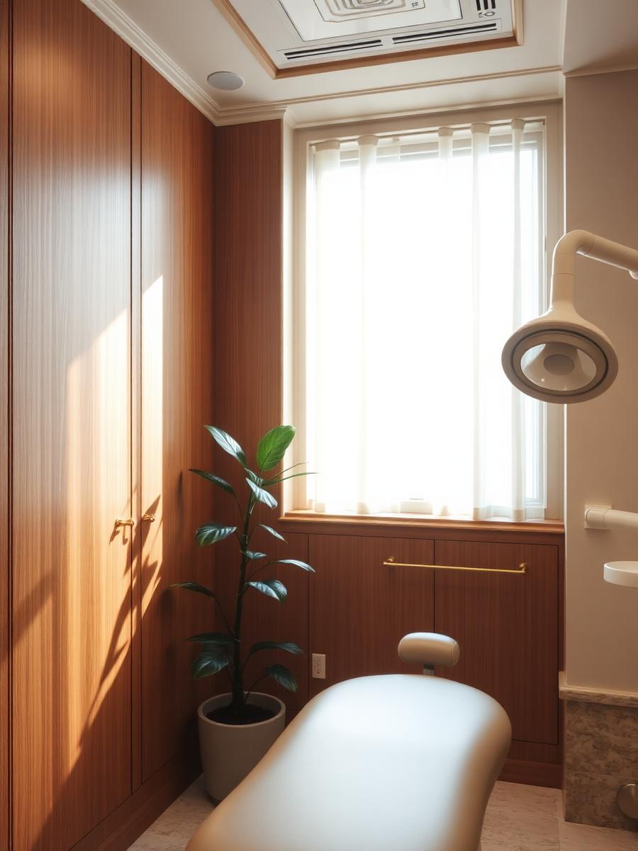 Interior detail of the Montville office